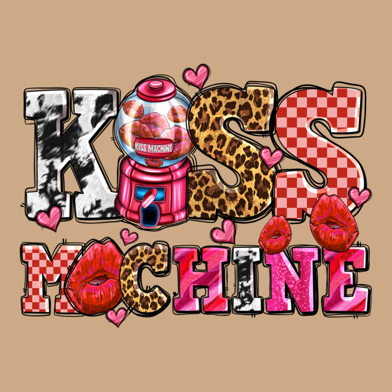 Kiss Machine With Lips Olivia Vintage Hoodie by OliviaCreatesArt | Teevron