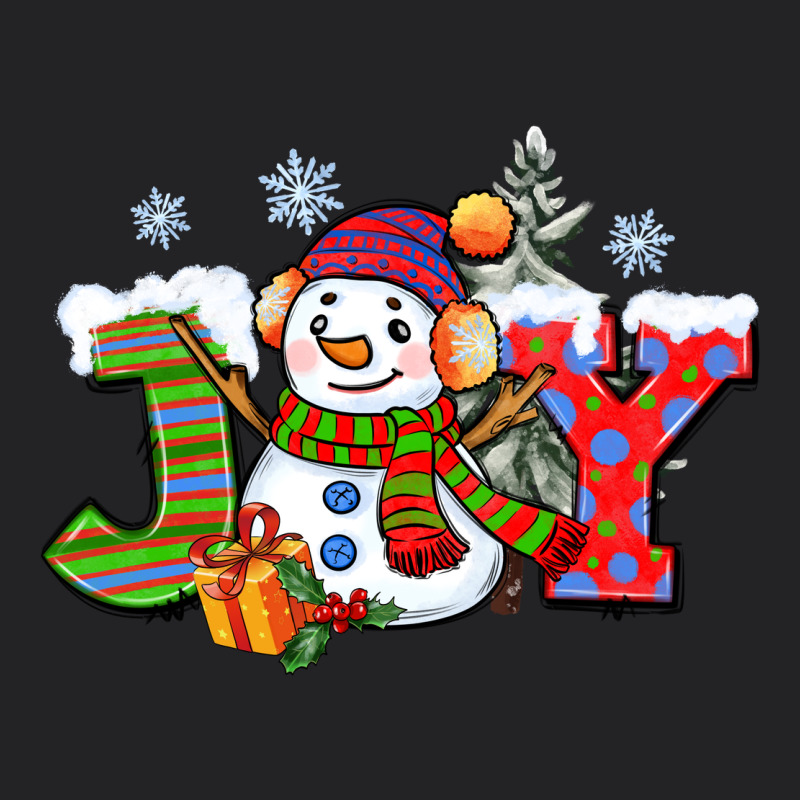 Christmas Joy Snowman Vintage Tee by CowGirlArtShop | Teevron
