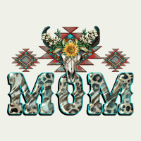 Mom With Cow Skull Mother's Day Urban Heavy Tee | Teevron