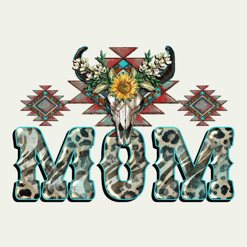Mom With Cow Skull Mother's Day Urban Heavy Tee by CowGirlArtShop | Teevron