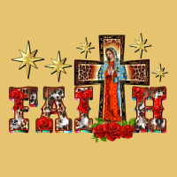 Faith Our Lady Of Guadalupe Cross Premium Sweatshirt | Teevron