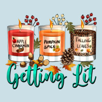 Candles With Fall Getting Lit Ladies Tee | Teevron