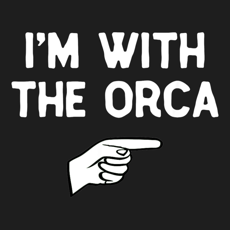 Im With The Orca Costume Halloween Matching Party Heavyweight Hoodie by longCreatives | Teevron