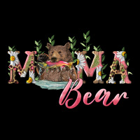 Mama Bear With Daisy Premium Tee | Teevron