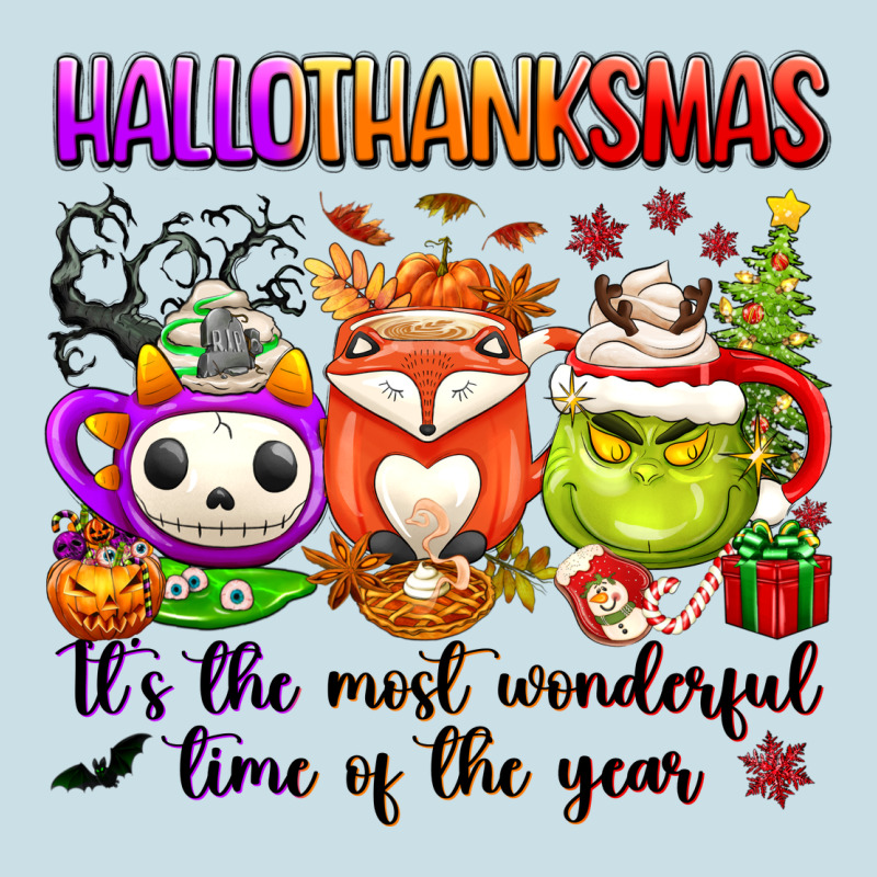 Hallothanksmas Its The Most Wonderful Time Of The Ladies Tee by texasbilliewilder | Teevron