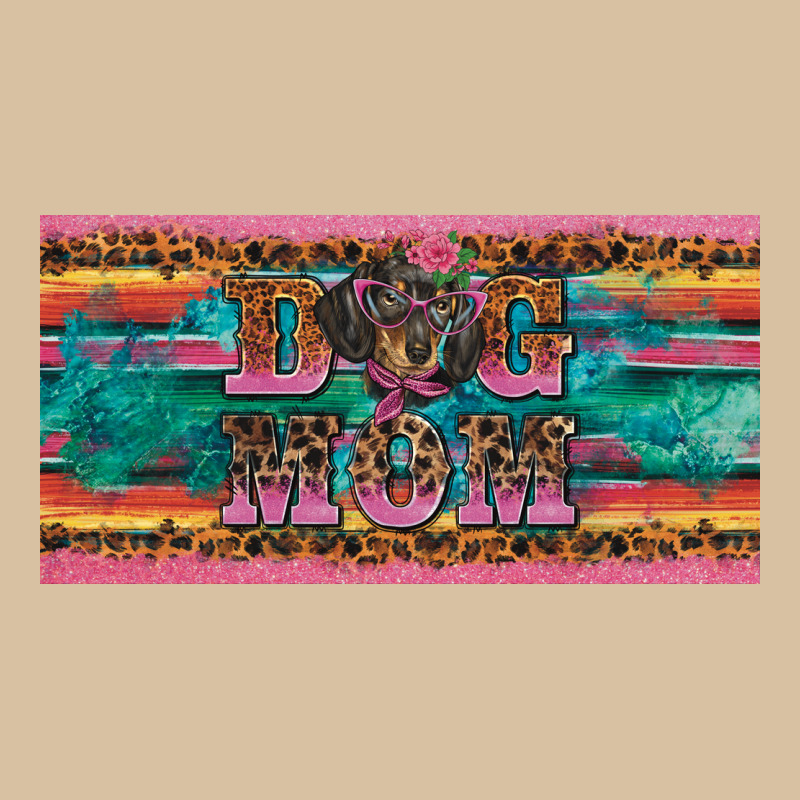 Dog Mom Danchshund  License Plate Template Heavyweight Hoodie by BarkalooDesign | Teevron