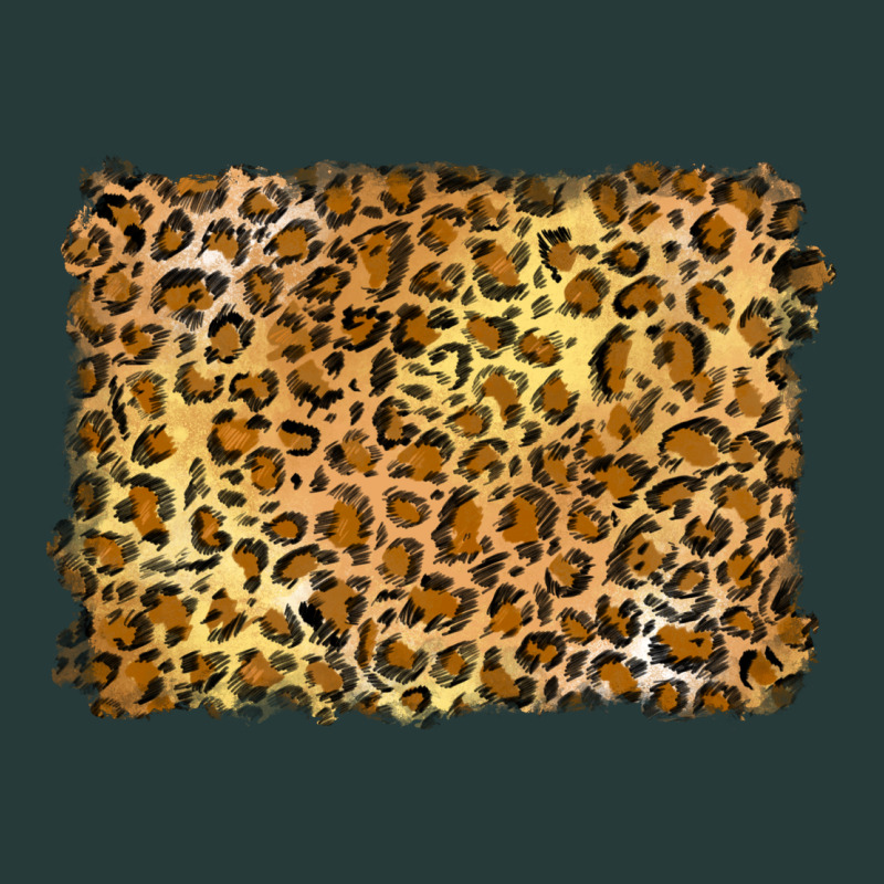 Handdrawn Leopard Pattern Yellow Premium Sweatshirt by BarkalooDesign | Teevron
