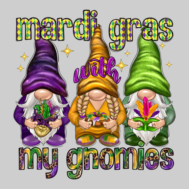 Mardi Gras With My Gnomes Premium Tee by NancyCooperArtShop | Teevron