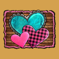 Valentine's Day Hearts Turquoise Heart Urban Hoodie | Teevron