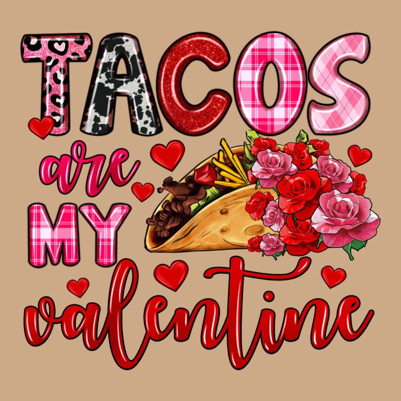 Tacos Are My Valentine Vintage Hoodie by OliviaCreatesArt | Teevron