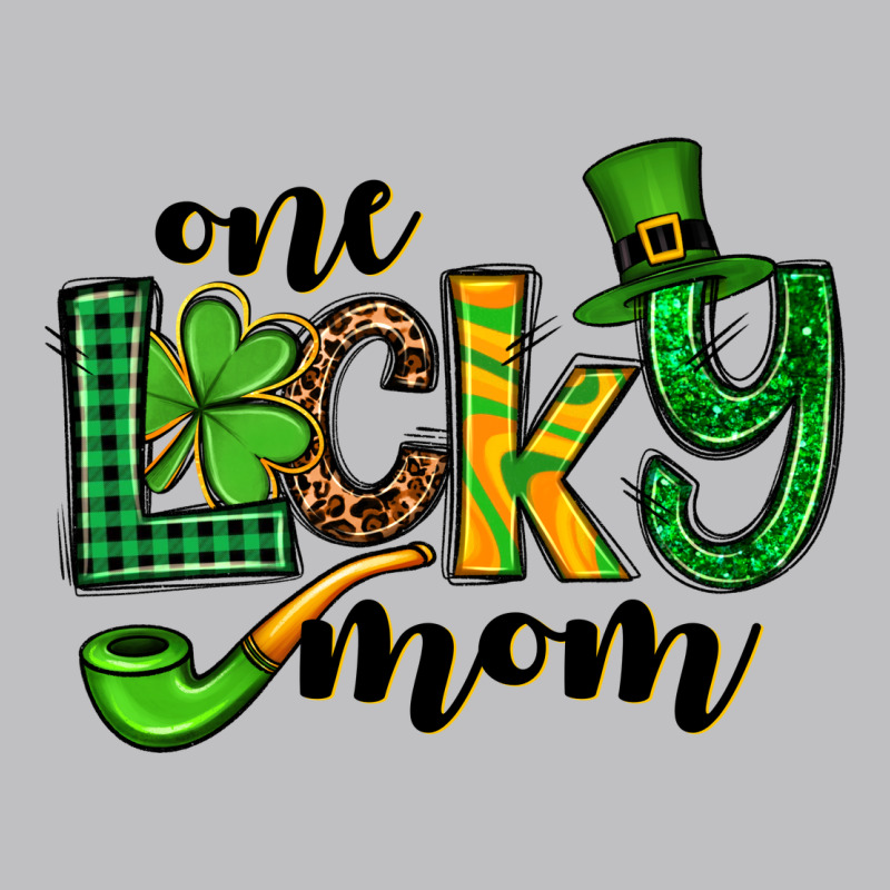 One Lucky Mom St. Patrick's Long Sleeve Tee by OliviaCreatesArt | Teevron