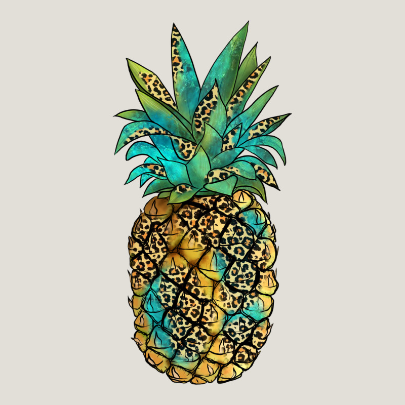 Leopar Turquoise Pineapple Heavy Core Tee by JahusDesignShop | Teevron