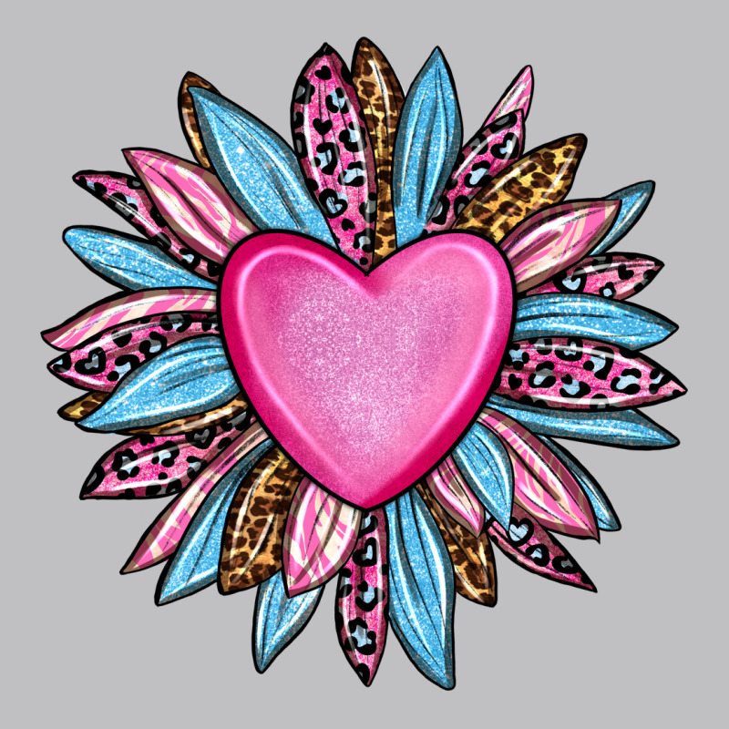 Valentine's Day Sunflower Olivia Long Sleeve Tee by OliviaCreatesArt | Teevron