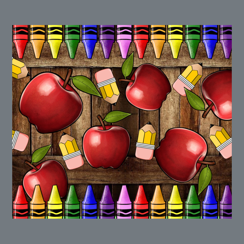 Crayons And Apples Heavyweight Sweatshirt by LillyAllenDesigns | Teevron