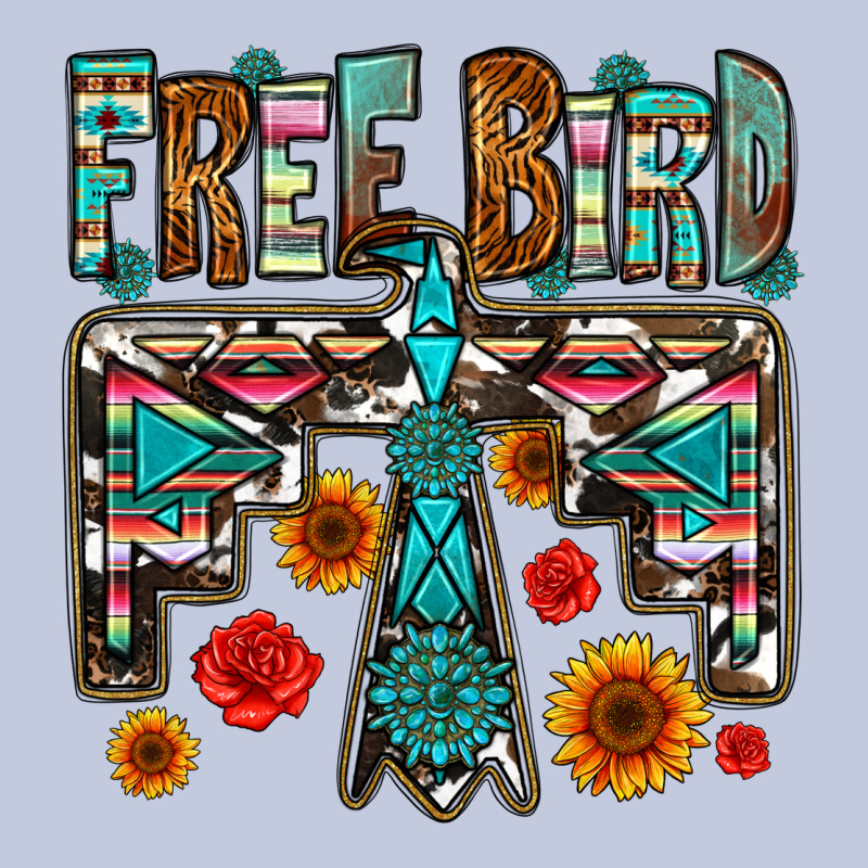 Western Free Bird Long Sleeve Tee by OliviaCreatesArt | Teevron