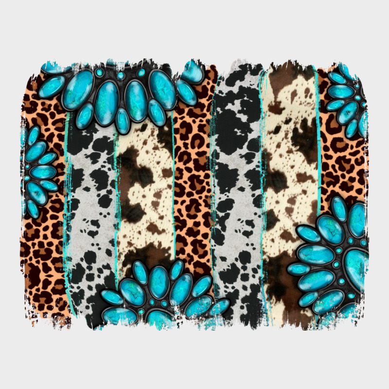 Gemstone Leopard Cowhide Brushstroke Urban Hoodie by AdoDesignShop | Teevron