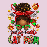 Santas Favorite Cat Mom Ladies Tee | Teevron