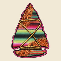 Serape Tooled Leather Arrowhead Premium Tee | Teevron