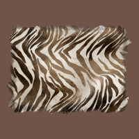 Brown Zebra Pattern Background Premium Sweatshirt | Teevron
