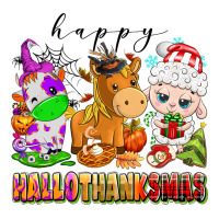 happy hallothanksmas farm animals | Teevron