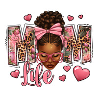 Afro Messy Bun Mom Life | Teevron