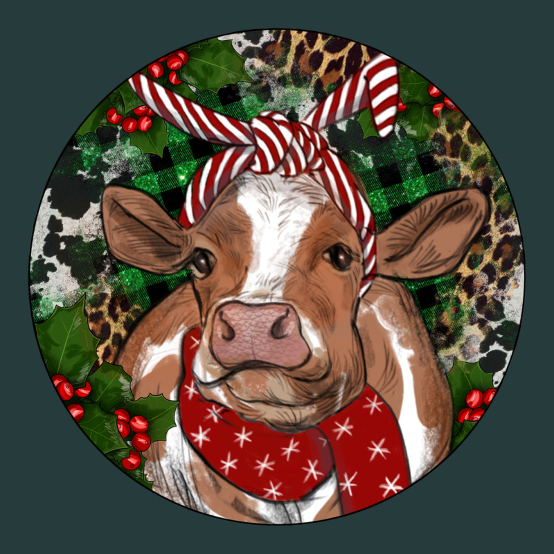 Brown Cow Christmas Premium Hoodie by RanaPortraitStore | Teevron