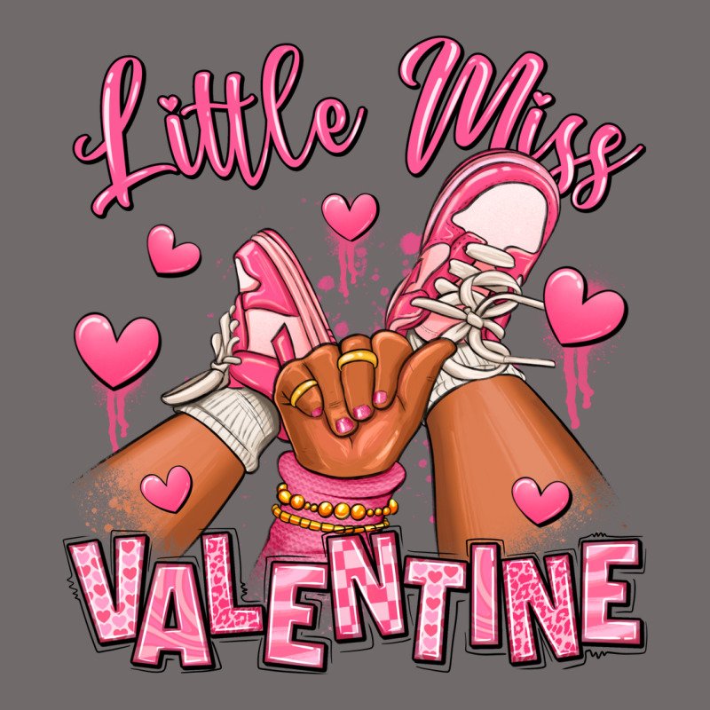 Little Miss Valentine Afro Kid Sneakers Urban Heavy Tee by RanaPortraitStore | Teevron