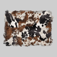 Black And Brown Cowhide Background Premium Sweatshirt | Teevron