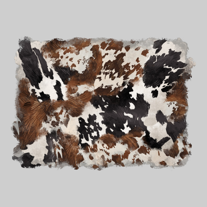 Black And Brown Cowhide Background Premium Sweatshirt by BarkalooDesign | Teevron