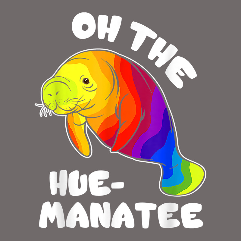 Oh The Hue Manatee Funny Manatee Shirts Manatee Gifts T Shirt Urban Heavy Tee by longCreatives | Teevron