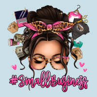 Small Business Messy Bun Ladies Tee | Teevron