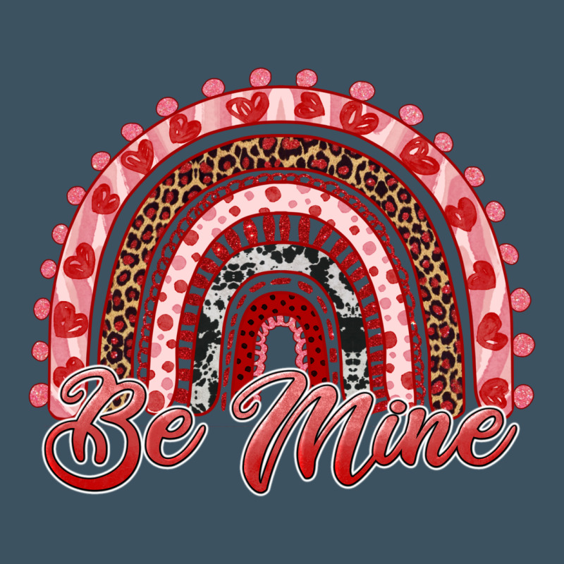 Be Mine Valentines Day Rainbow Urban Heavy Tee by RanaPortraitStore | Teevron