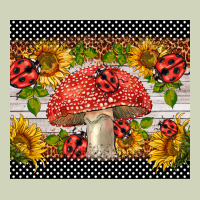 Ladybug Mushrooms Heavyweight Hoodie | Teevron