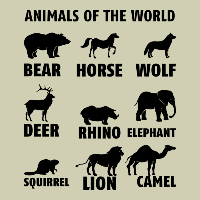 Animal Of The World Heavy Core Tee by Bettercallsaul | Teevron
