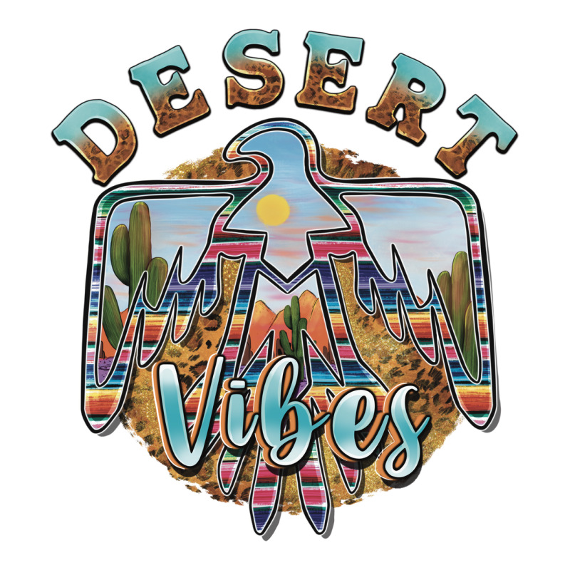 Desert Vibes Thunderbird Premium Sweatshirt by BarkalooDesign | Teevron