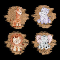 Safari Baby Animal Clipart Heavy Core Tee | Teevron