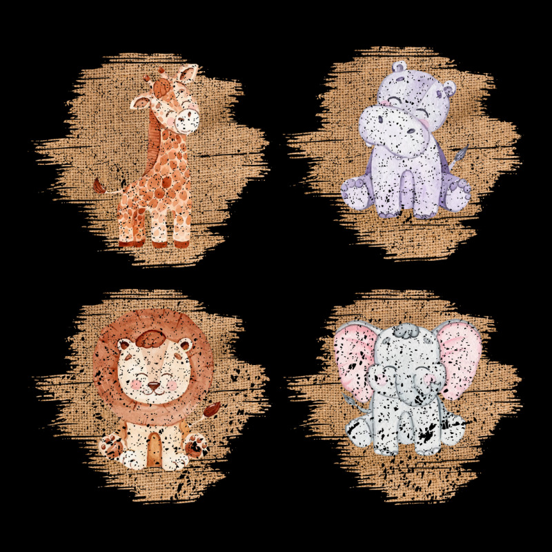 Safari Baby Animal Clipart Heavy Core Tee by Bettercallsaul | Teevron
