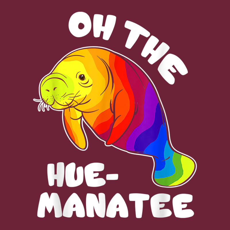 Oh The Hue Manatee Funny Manatee Shirts Manatee Gifts T Shirt Long Sleeve Tee by longCreatives | Teevron