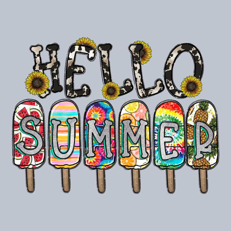 Name Vibrant Summer Greeting With Popsicles Premium Hoodie by CowhideDigitalArt | Teevron