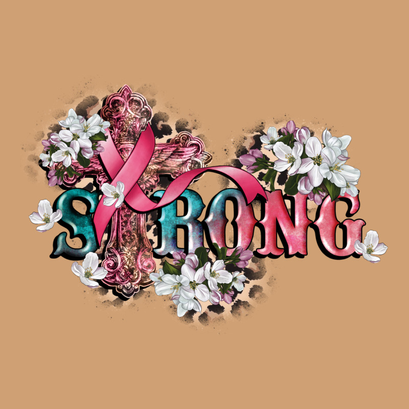 Strong Cancer Awareness 12 Inches 300 Dpi Vintage Tee by CowGirlArtShop | Teevron