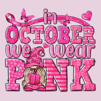 In October We Wear Pink With Gnome Ladies Tee | Teevron