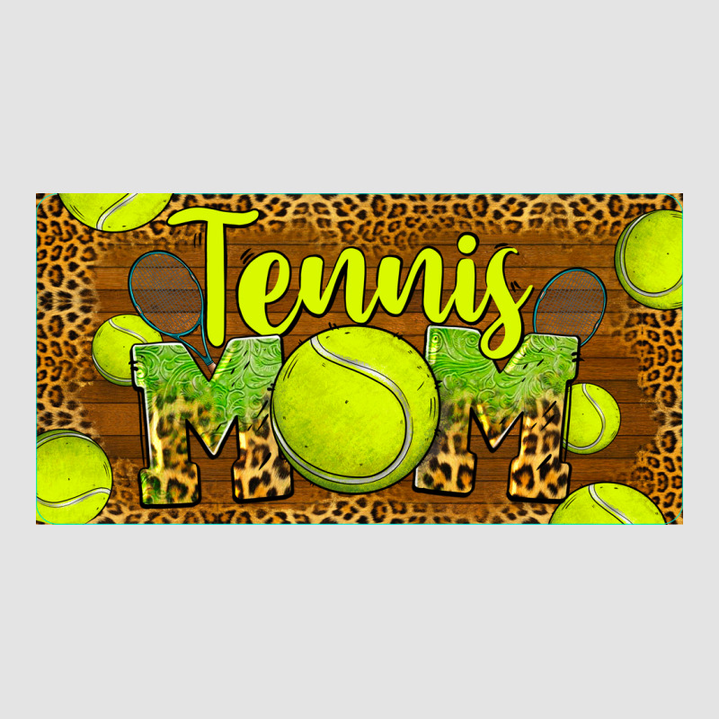 Tennis Mom License Plate Premium Sweatshirt by BarkalooDesign | Teevron