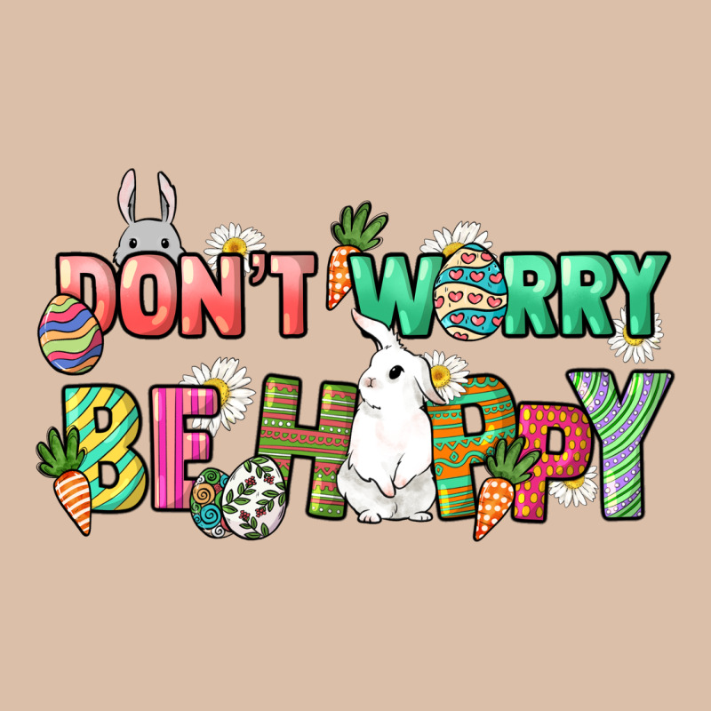 Don't Worry Be Hoppy Easter Day Urban Heavy Tee by HowdyJamesFarm | Teevron
