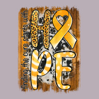 Finding The Cure Starts With Hope Childhood Cancer Awareness  With Bac Vintage Tee | Teevron