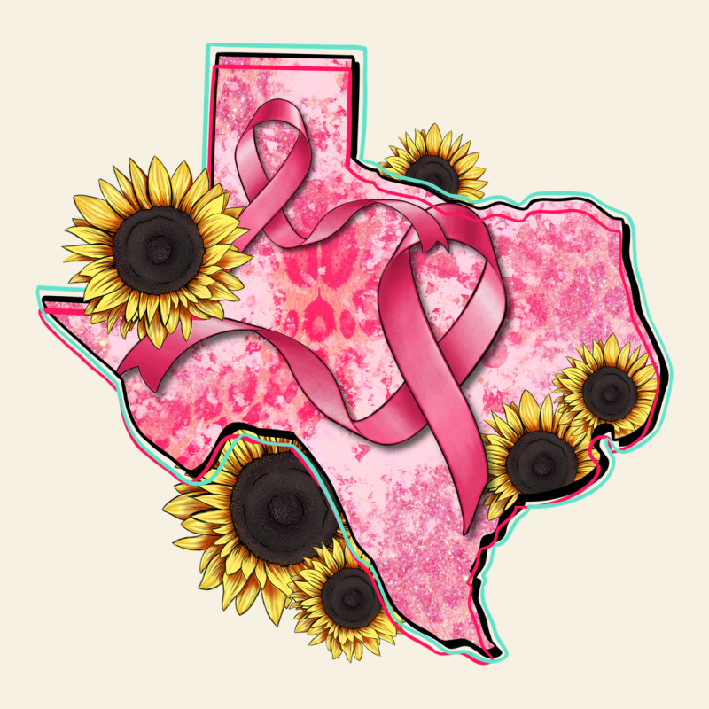 Texas Map Breast Cancer Vintage Tee by CowGirlArtShop | Teevron