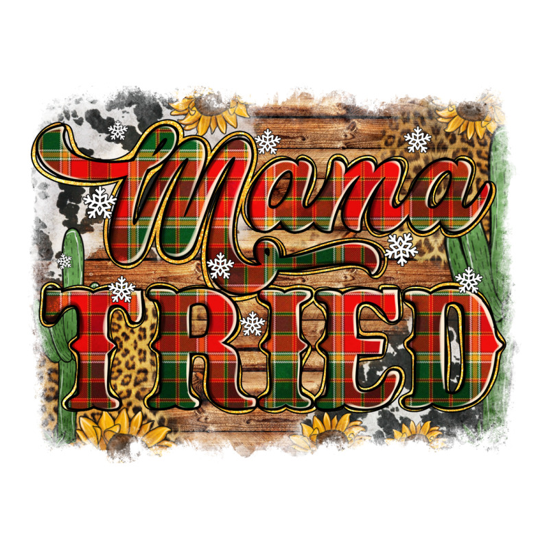 Mama Tried Christmas Premium Tee by Jasminsmagicworld | Teevron