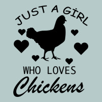 Just A Girl Who Love Chickens Heavy Core Tee | Teevron