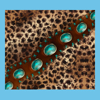 Leopard Gemstone Leather Premium Sweatshirt | Teevron
