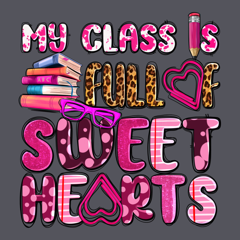 My Class Is Full Of Sweet Hearts Olivia Vintage Hoodie by OliviaCreatesArt | Teevron