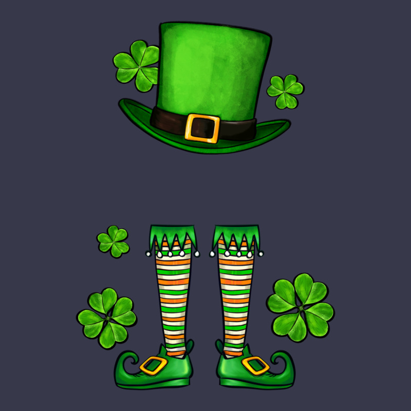 Custom Name St. Patrick's Leprechaun Long Sleeve Tee by OliviaCreatesArt | Teevron